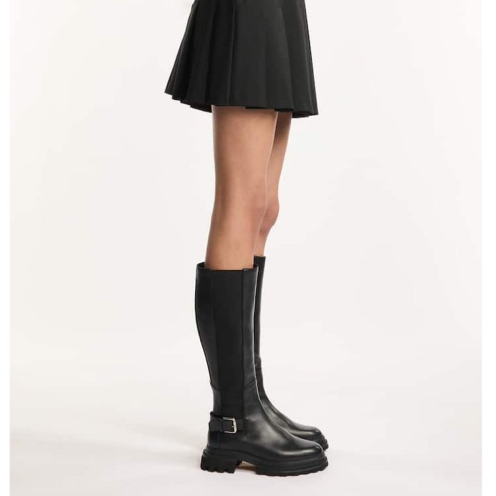 SEND OFFERS Hogan Buckle Knee-high Boots ! Size 36